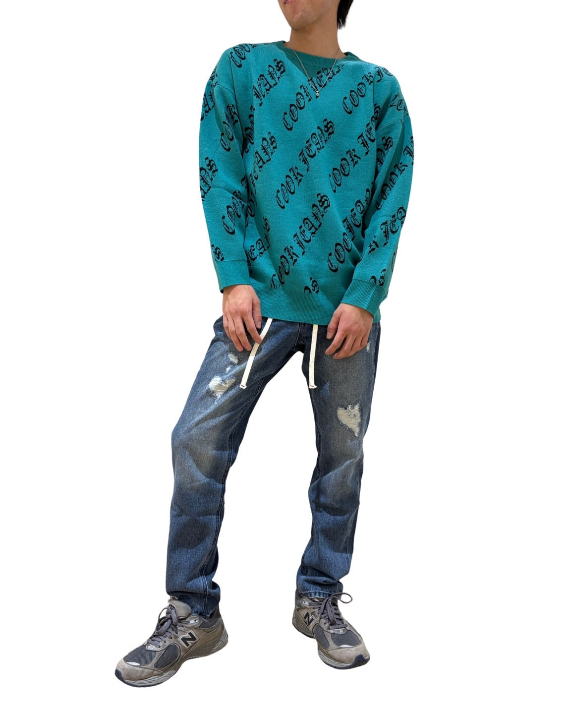 バイアス CJ ロゴ ニット(Unisex/ユニセックス)