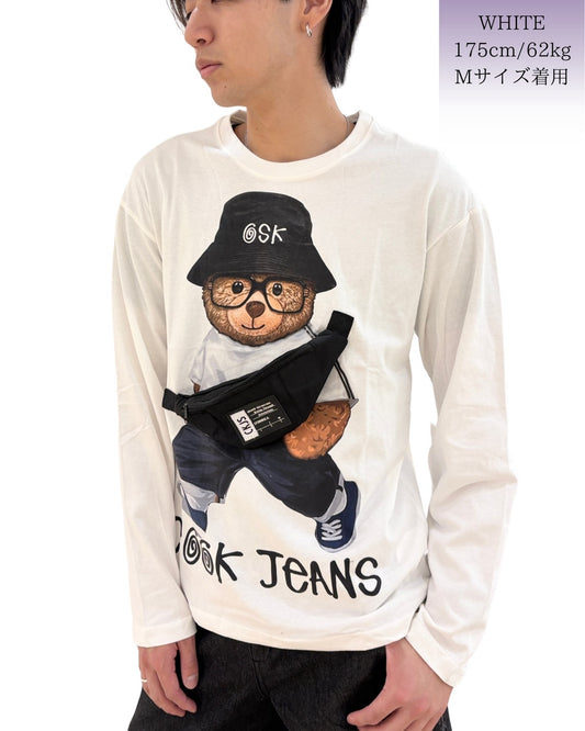 CJバッグ ベアー ロンT(Unisex/ユニセックス)