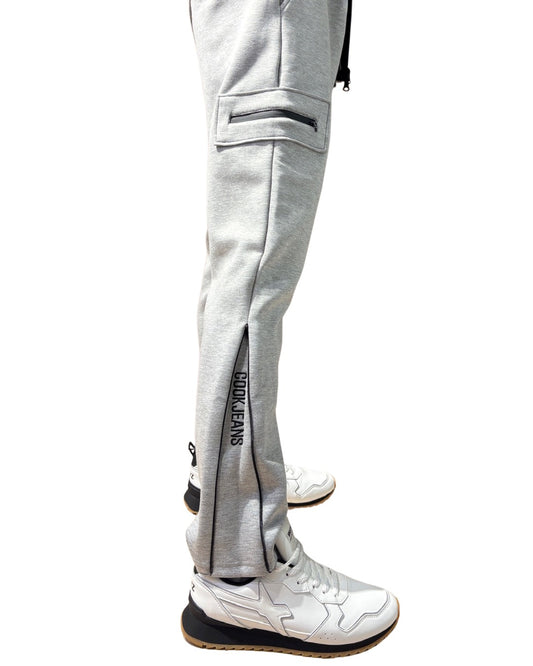 CJ裾ジップ ジャージパンツ(Unisex/ユニセックス)