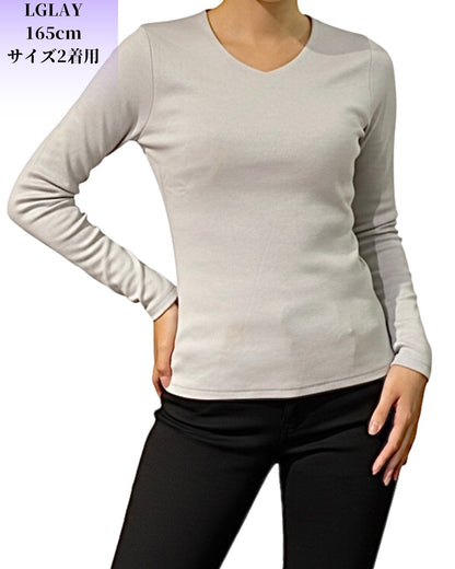 フライス 長袖Tシャツ ロンT(Ladies/レディース)