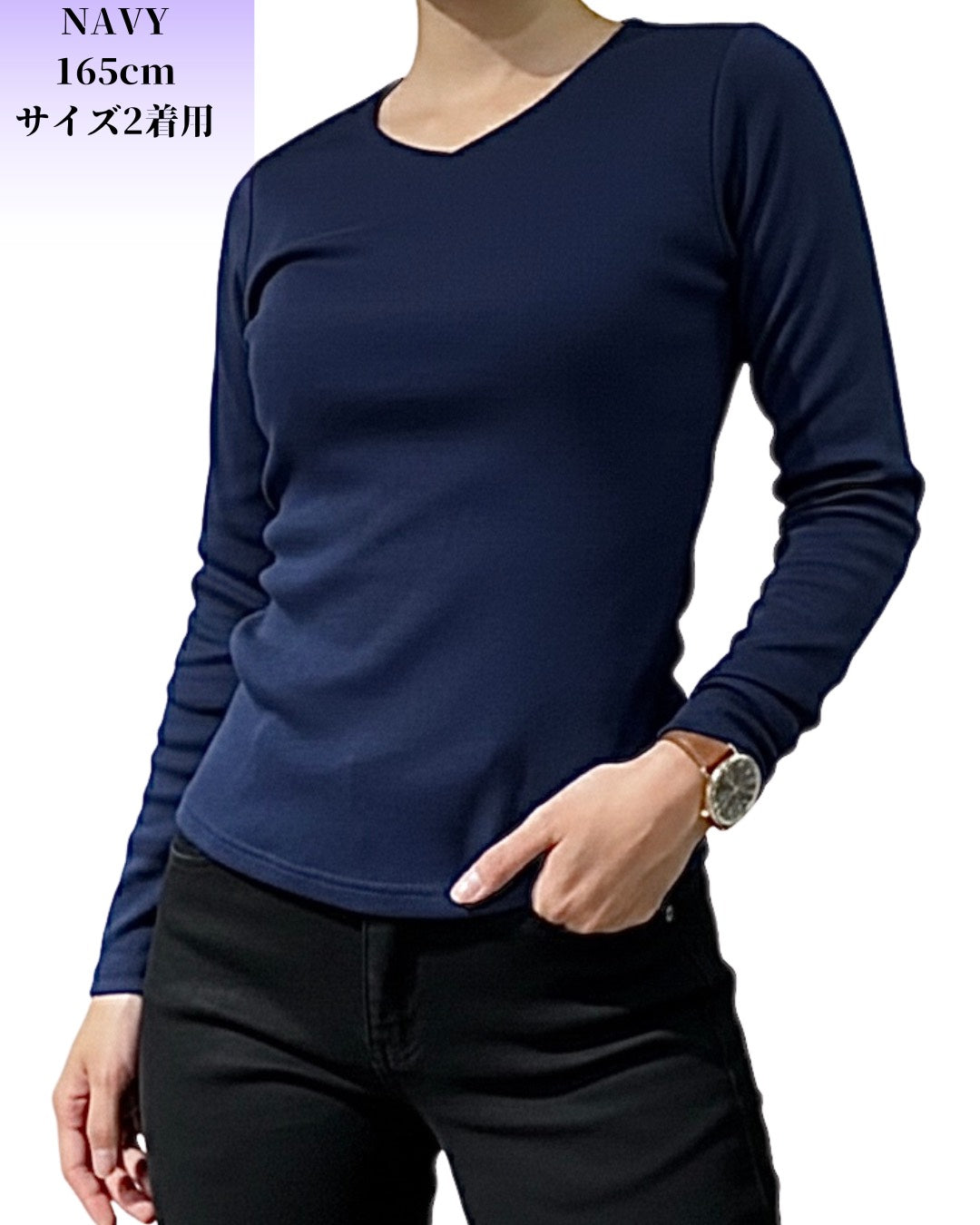 フライス 長袖Tシャツ ロンT(Ladies/レディース)