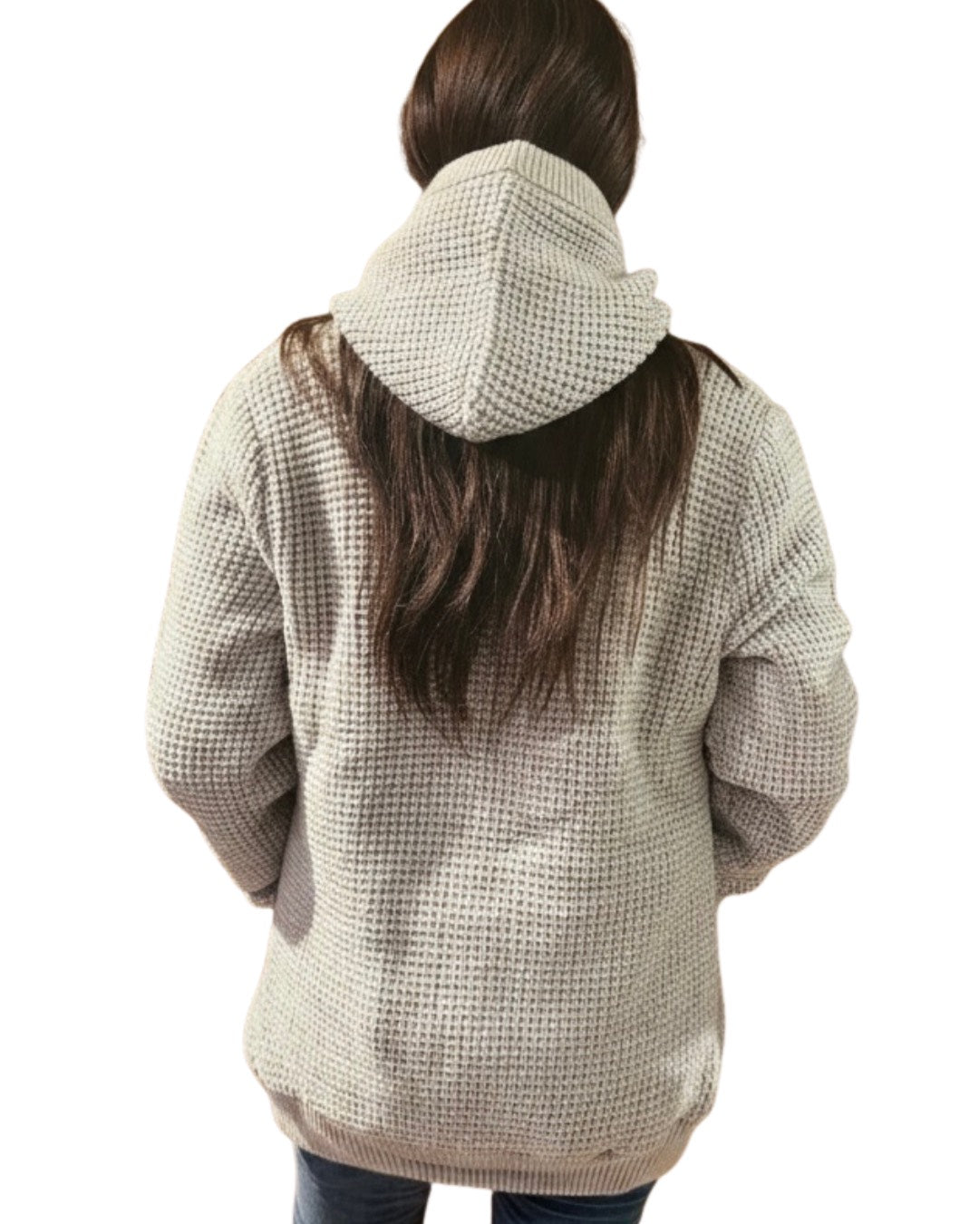 ワッフル ニット ジャケット(Unisex/ユニセックス)