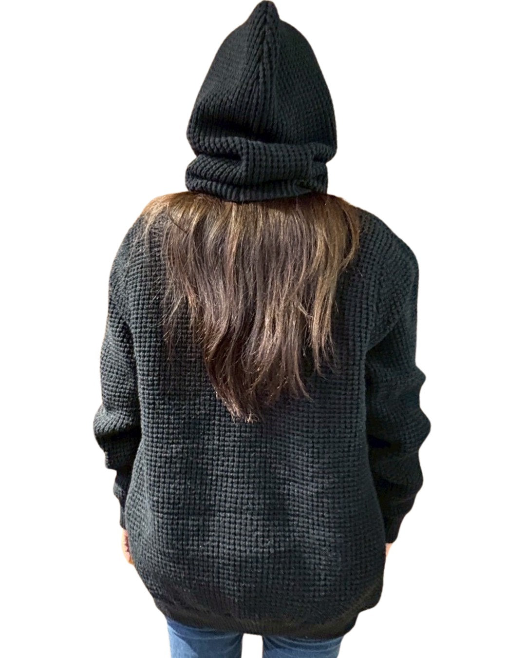 ワッフル ニット ジャケット(Unisex/ユニセックス)