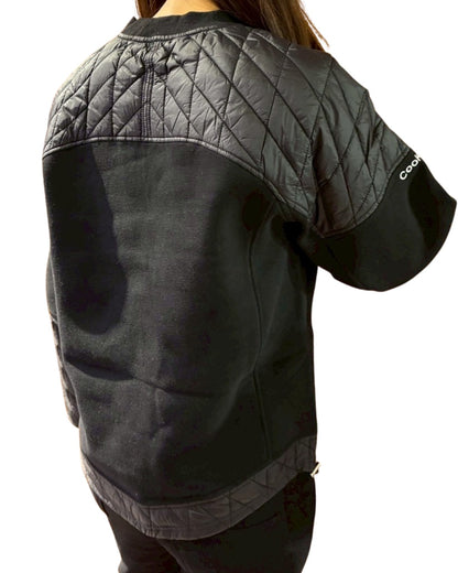 キルト コンビ クルー プルオーバー(Unisex/ユニセックス)