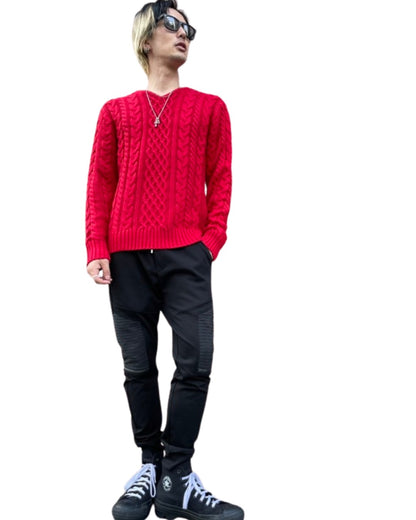 アクリル ケーブル Vニット(Unisex/ユニセックス)