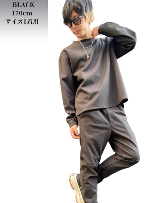 ピーチスキン クルーネック ロンＴ(Unisex/ユニセックス)