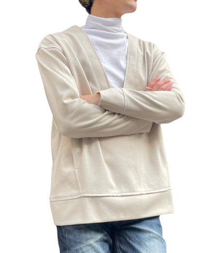 ピーチスキン 深Vネック プルオーバー(Unisex/ユニセックス)