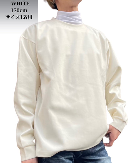 ピーチスキン クルーネック ロンＴ(Unisex/ユニセックス)