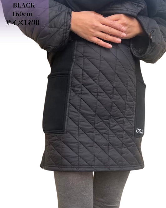 クックジーンズ キルト コンビ スカート(Ladies/レディース)