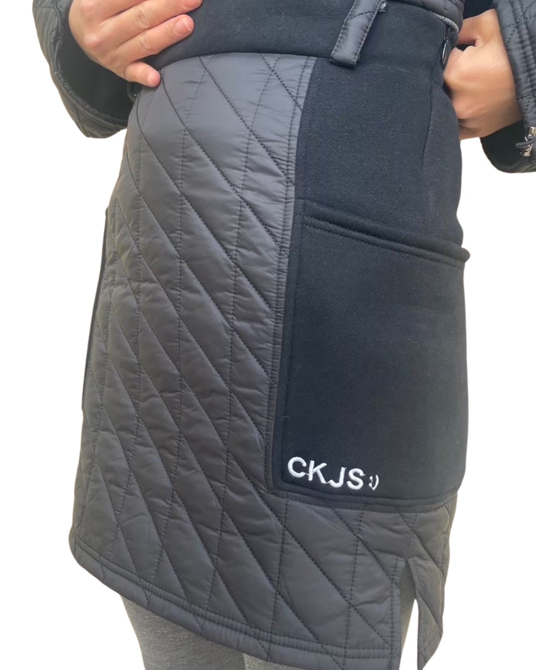 クックジーンズ キルト コンビ スカート(Ladys/レディース)