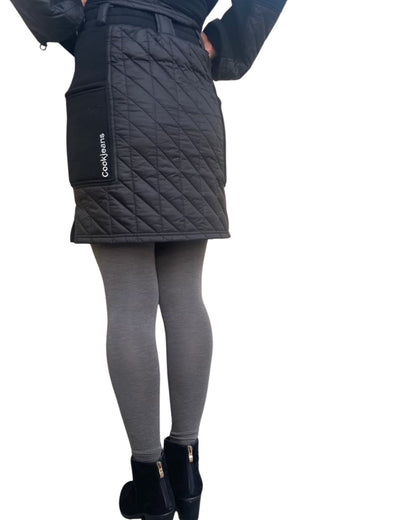クックジーンズ キルト コンビ スカート(Ladys/レディース)