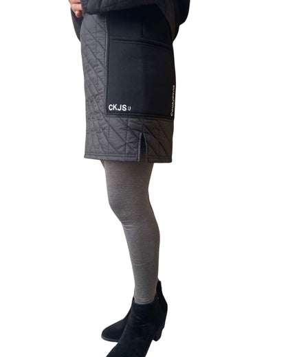 クックジーンズ キルト コンビ スカート(Ladys/レディース)