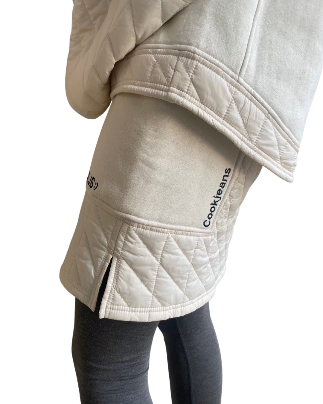 クックジーンズ キルト コンビ スカート(Ladys/レディース)