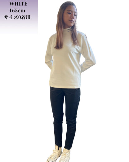 CJ ラバーパッチ クルーネック 長袖Tシャツ(Unisex/ユニセックス)