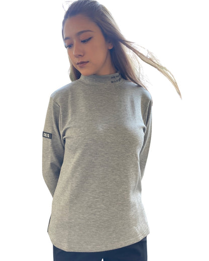 CJ ラバーパッチ クルーネック 長袖Tシャツ(Unisex/ユニセックス)