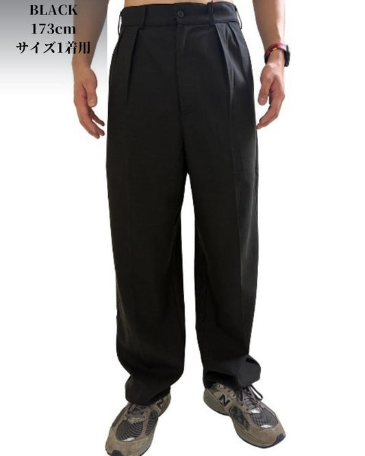 タック トラウザー パンツ(Mens/メンズ)