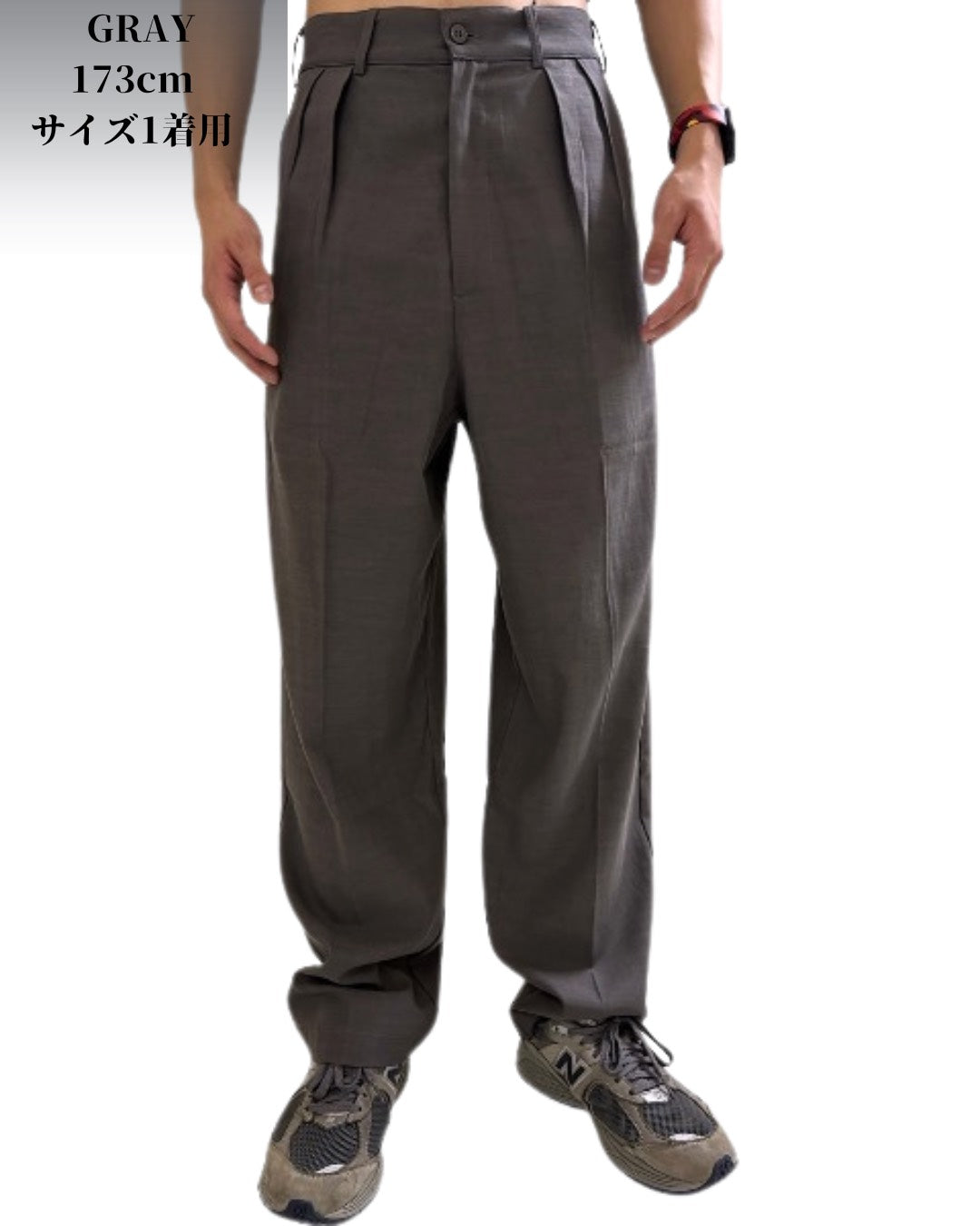 タック トラウザー パンツ(Mens/メンズ)