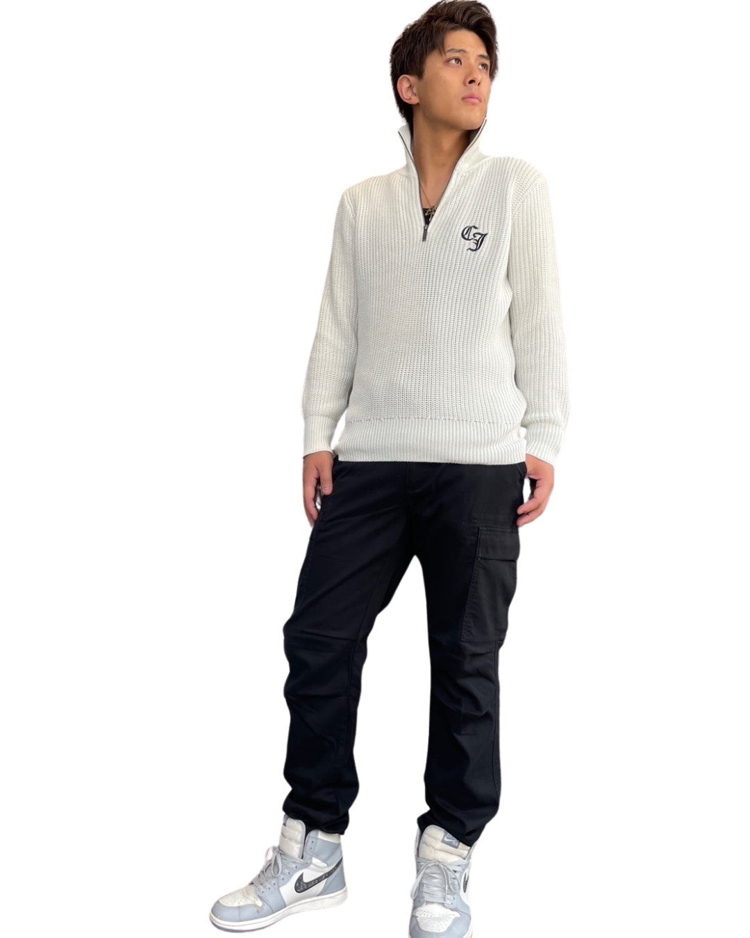 ニット ハーフジップ(Unisex/ユニセックス)