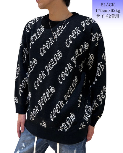 バイアス CJ ロゴ ニット(Unisex/ユニセックス)