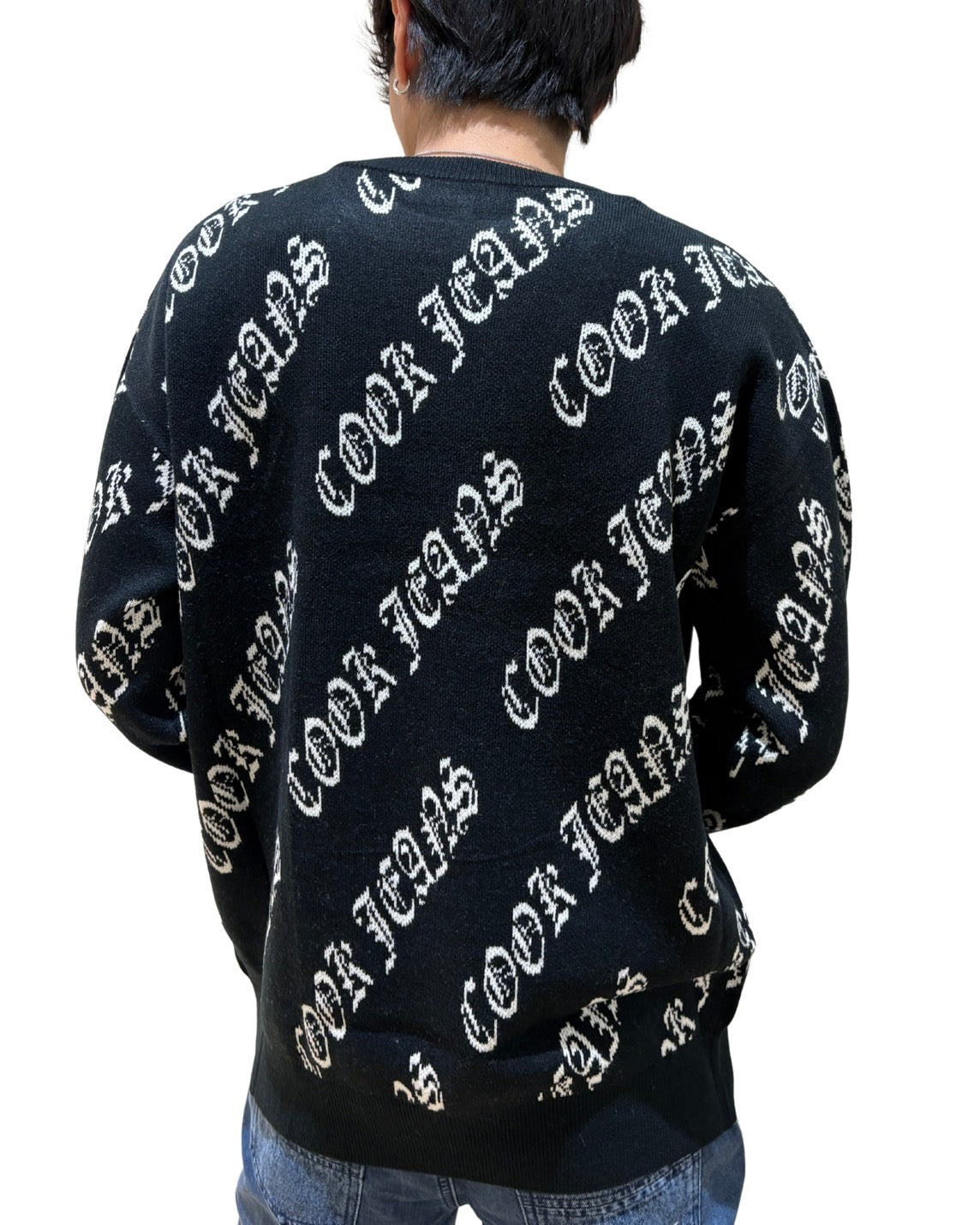 バイアス CJ ロゴ ニット(Unisex/ユニセックス)