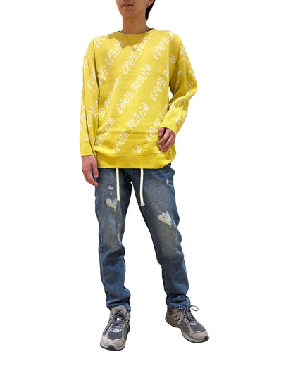 バイアス CJ ロゴ ニット(Unisex/ユニセックス)