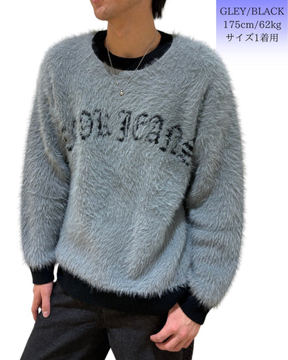 シャギーCJ ロゴ ニット(Unisex/ユニセックス)