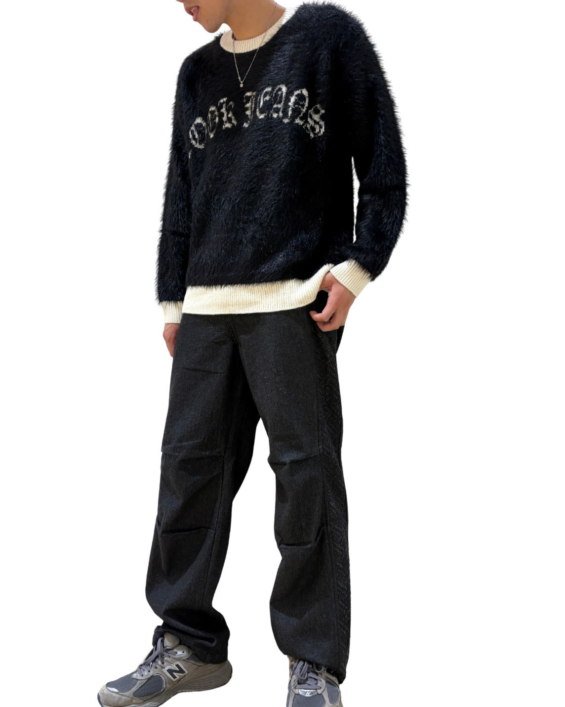 シャギーCJ ロゴ ニット(Unisex/ユニセックス)