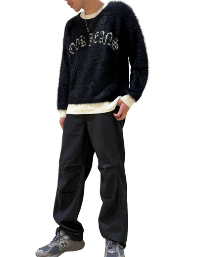 シャギーCJ ロゴ ニット(Unisex/ユニセックス)