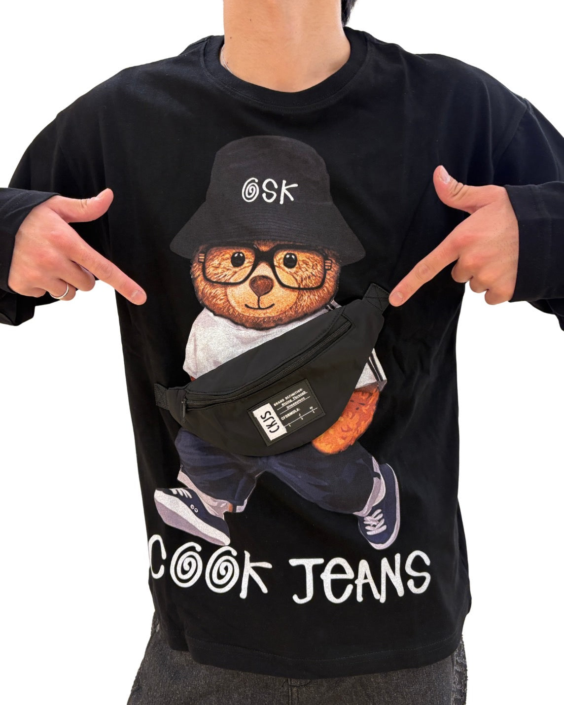 CJバッグ ベアー ロンT(Unisex/ユニセックス)