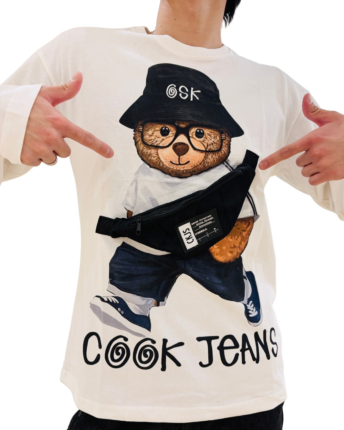 CJバッグ ベアー ロンT(Unisex/ユニセックス)