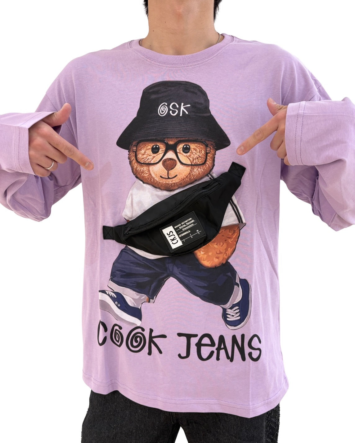 CJバッグ ベアー ロンT(Unisex/ユニセックス)