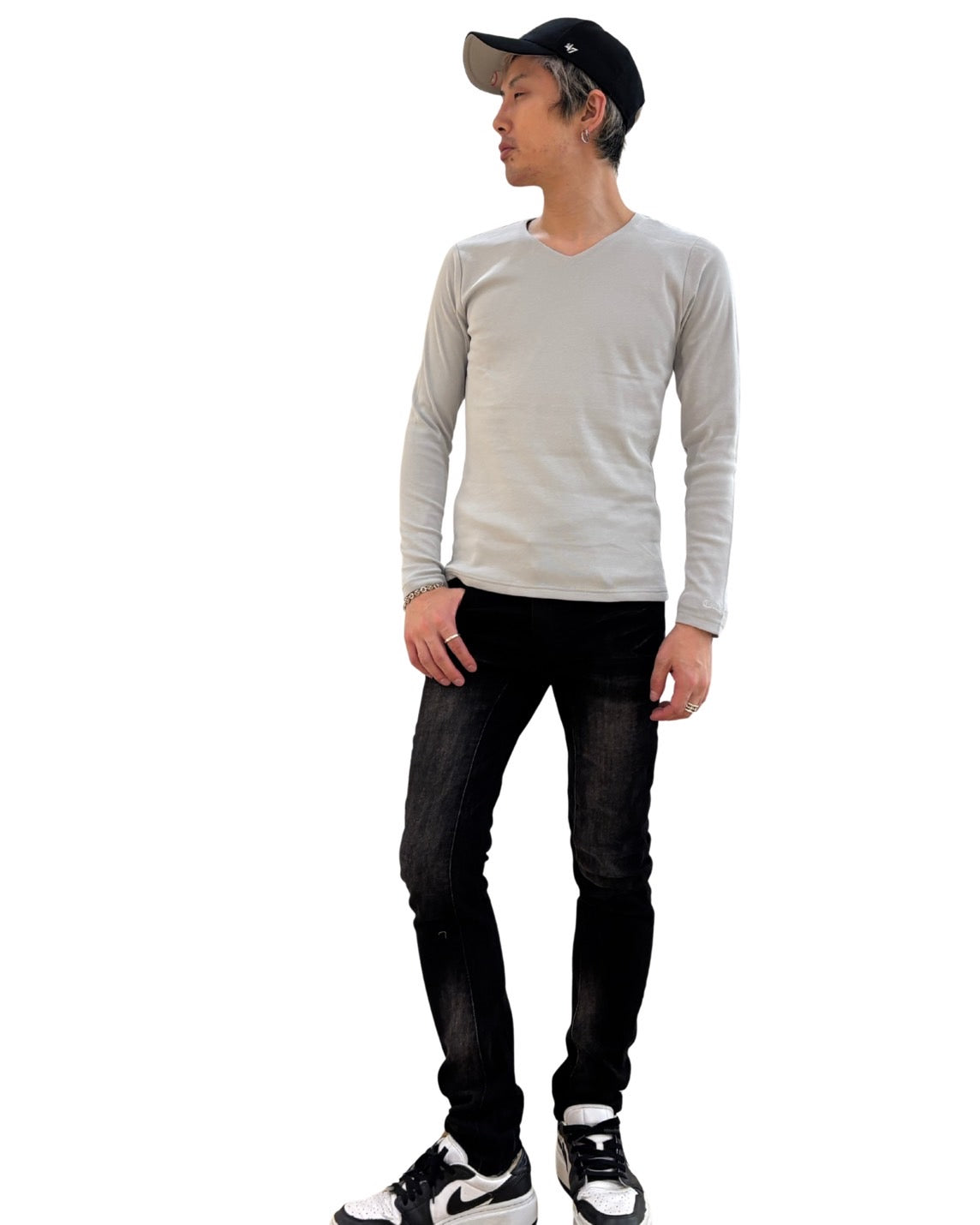 フライス 長袖Tシャツ ロンT(Ｍen's/メンズ)