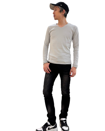 フライス 長袖Tシャツ ロンT(Ｍen's/メンズ)