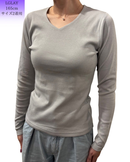 フライス 長袖Tシャツ ロンT(Lady's/レディース)