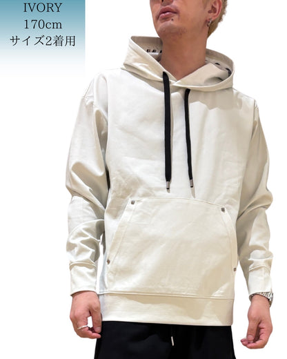 COOK 刺繍入りフードパーカー(Unisex/ユニセックス)