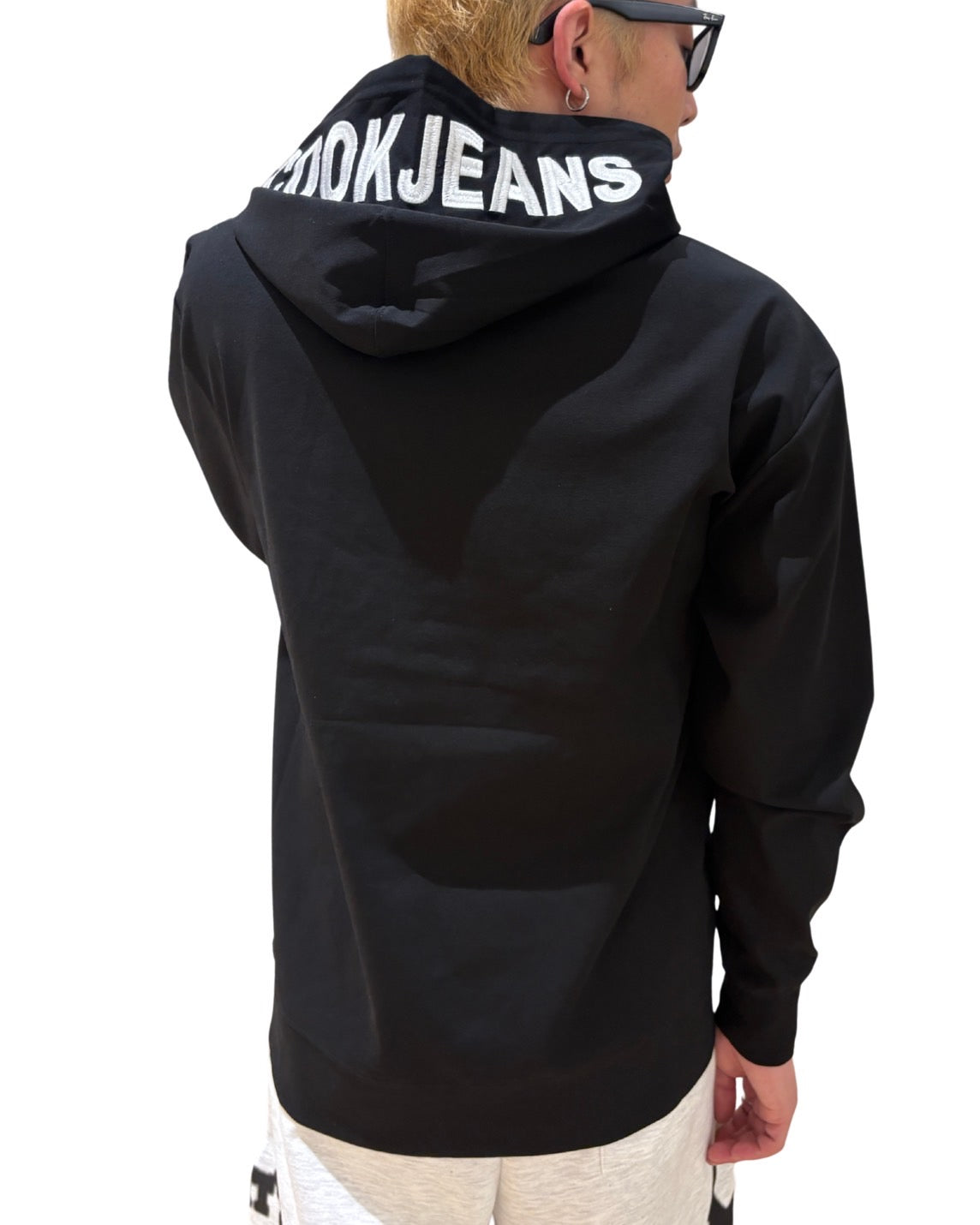 COOK 刺繍入りフードパーカー(Unisex/ユニセックス)