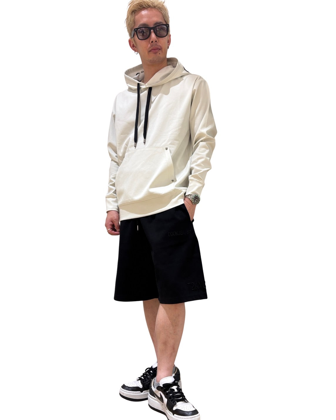 COOK 刺繍入りフードパーカー(Unisex/ユニセックス)