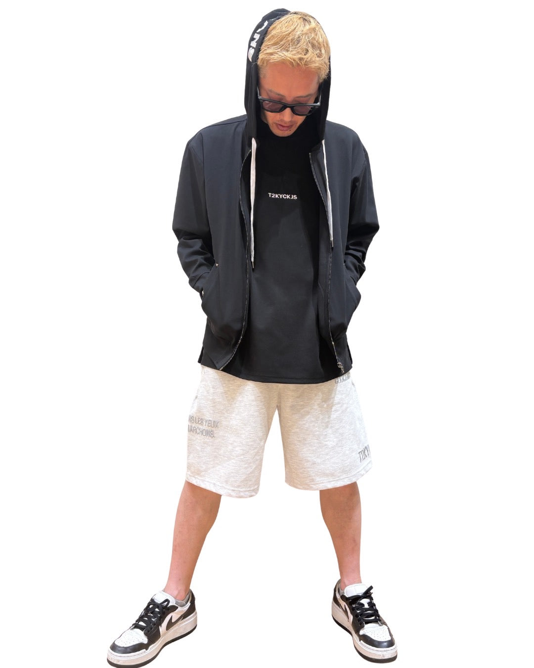 COOK 刺繍入り ZIP フードパーカー(Unisex/ユニセックス)