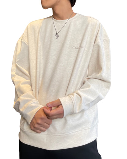 刺繍入り クルー トレーナー(Unisex/ユニセックス)