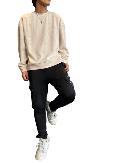 刺繍入り クルー トレーナー(Unisex/ユニセックス)