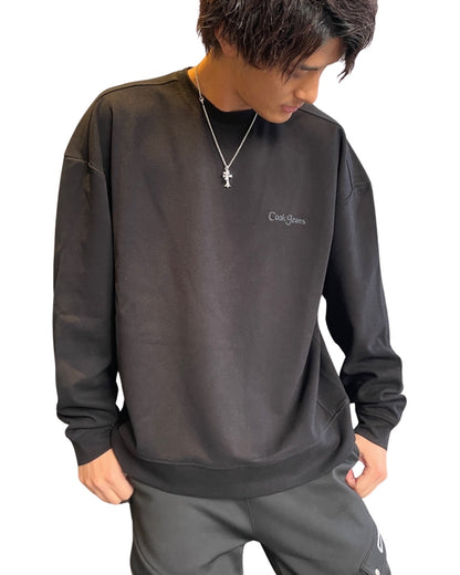 刺繍入り クルー トレーナー(Unisex/ユニセックス)