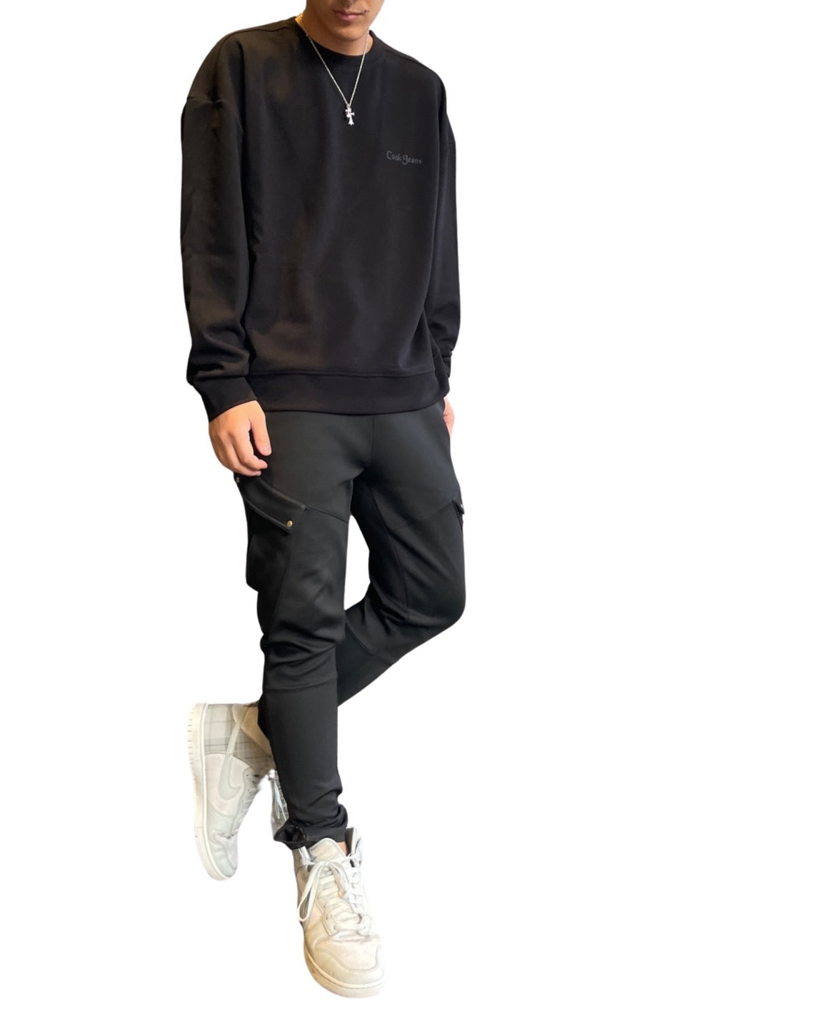 刺繍入り クルー トレーナー(Unisex/ユニセックス)