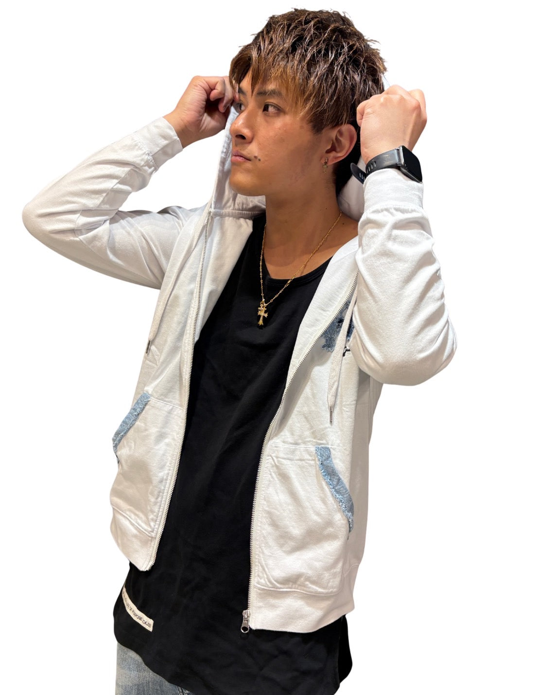 ダガー ジップパーカー(Unisex/ユニセックス)