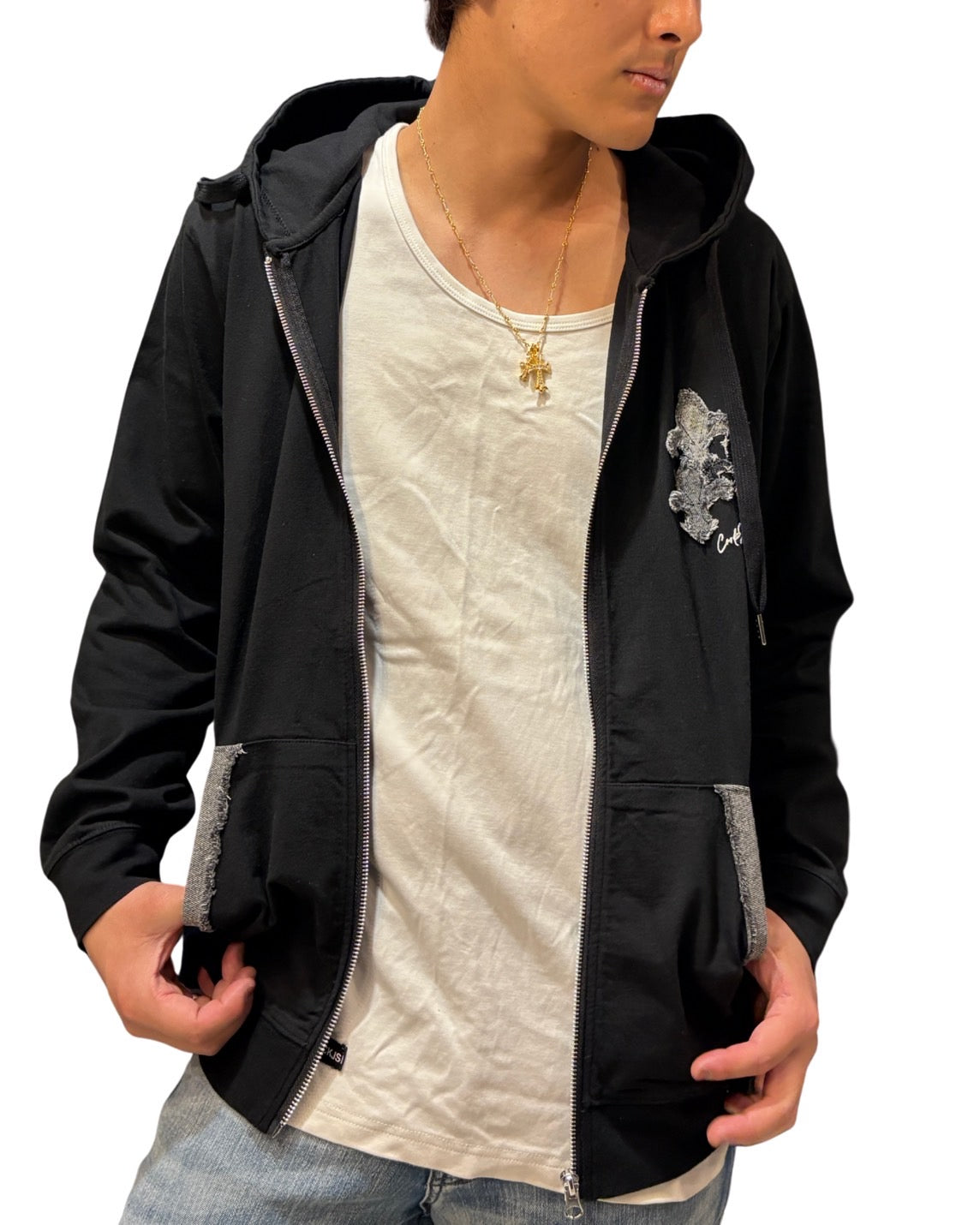 ダガー ジップパーカー(Unisex/ユニセックス)