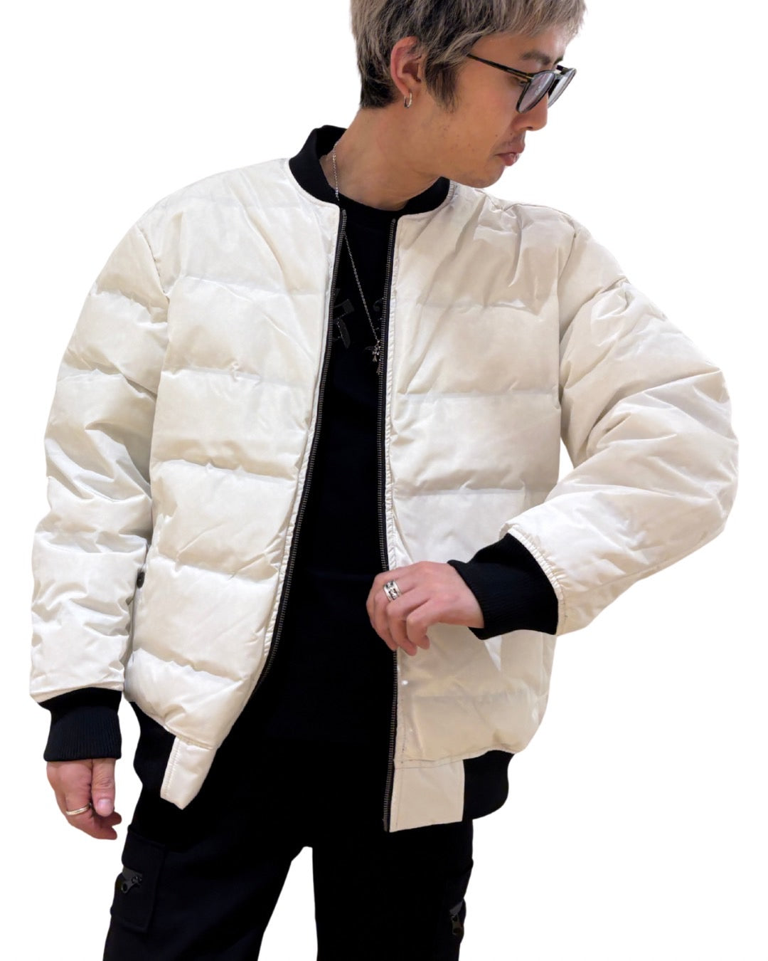 リバーシブル ダウン ジャケット(Unisex/ユニセックス)