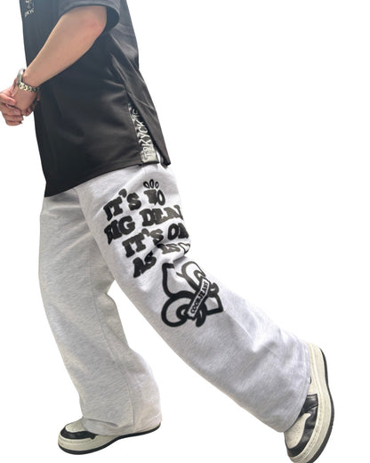 フラワー ダガー プリント パンツ(Unisex/ユニセックス)