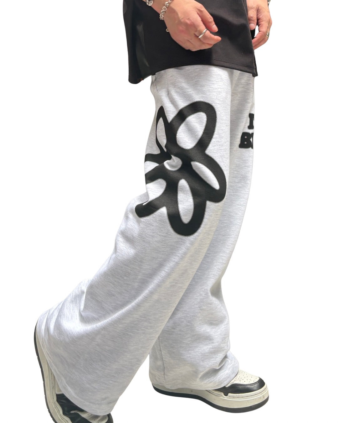 フラワー ダガー プリント パンツ(Unisex/ユニセックス)