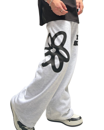 フラワー ダガー プリント パンツ(Unisex/ユニセックス)