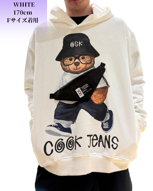 CJバッグ ベアー パーカー(Unisex/ユニセックス)