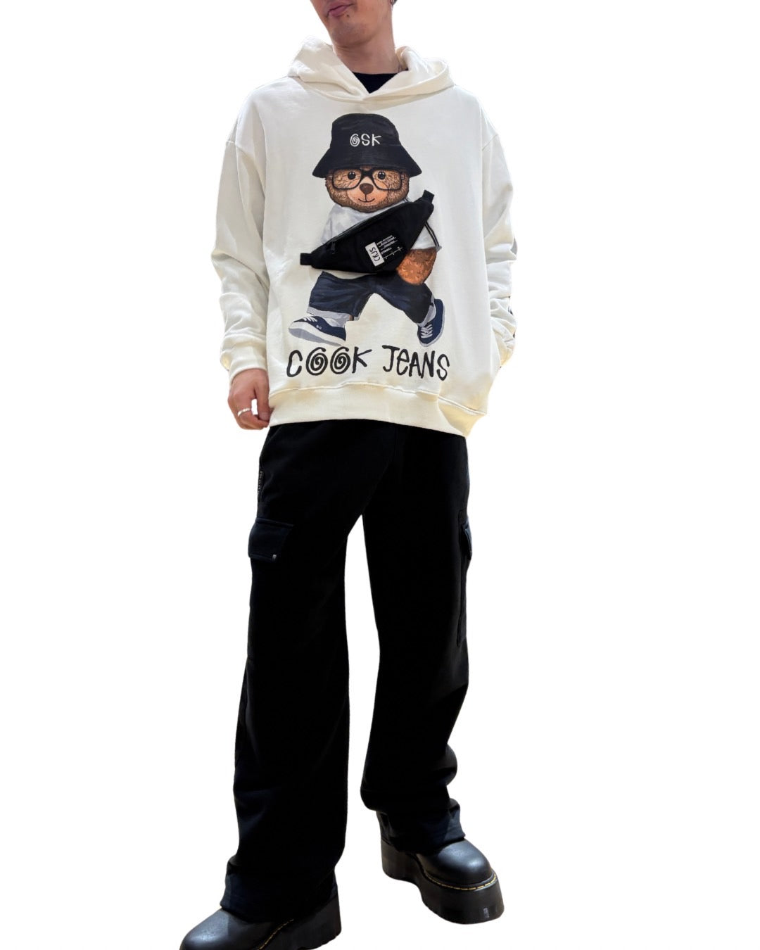 CJバッグ ベアー パーカー(Unisex/ユニセックス)